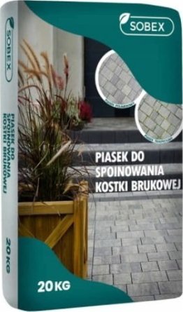 Sobex Piasek do spoinowania kostki brukowej 0-2 mm beżowy 20 kg