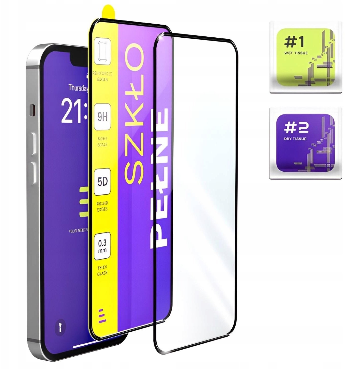 2-PAK Szkło Hartowane Pełne Do Samsung Galaxy S26 Ultra (Szybka 9H, 5D)