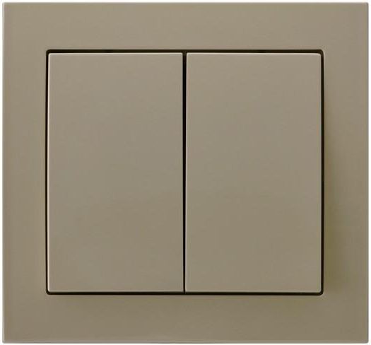 Ospel Łącznik świecznikowy Kier podwójny beżowy (ŁP-2W/01)