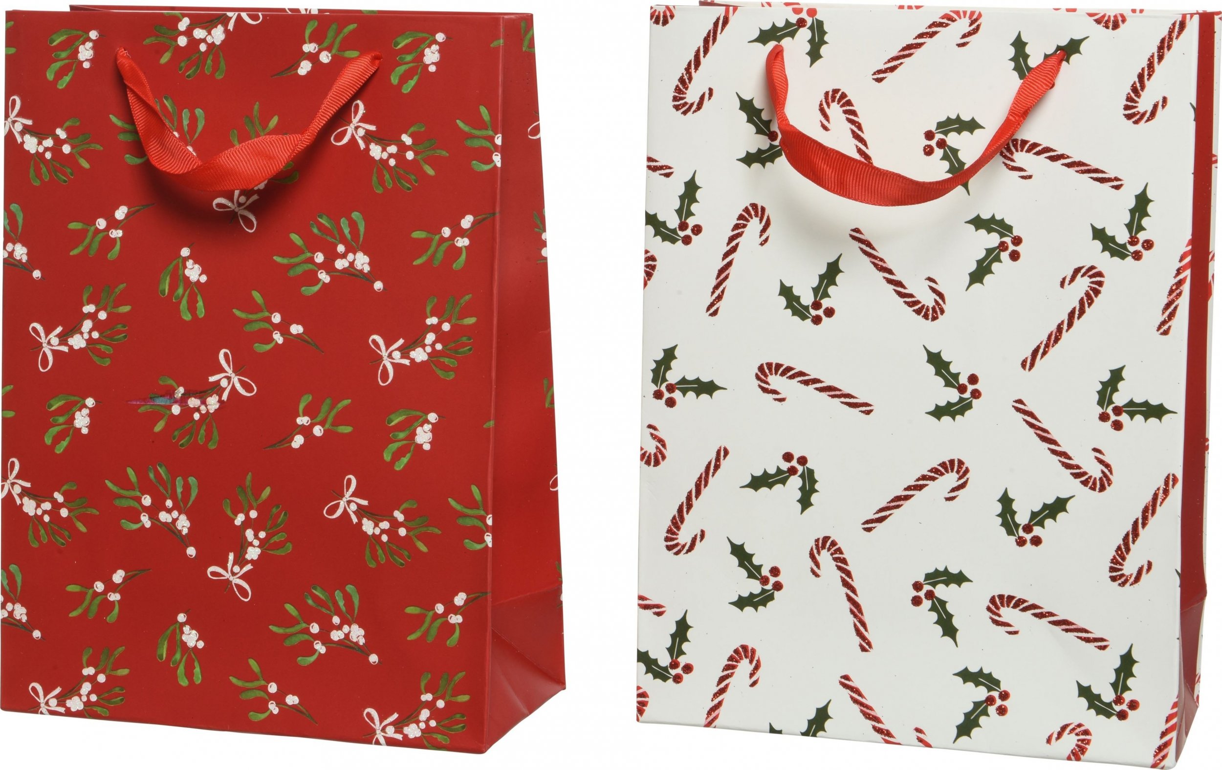 Kaemingk Torba prezentowa świąteczna papierowa wzory 32cm