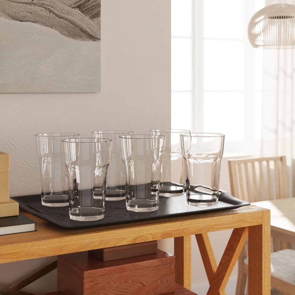 vidaXL vidaXL Szklanki na piwo, 6 szt., 415 ml