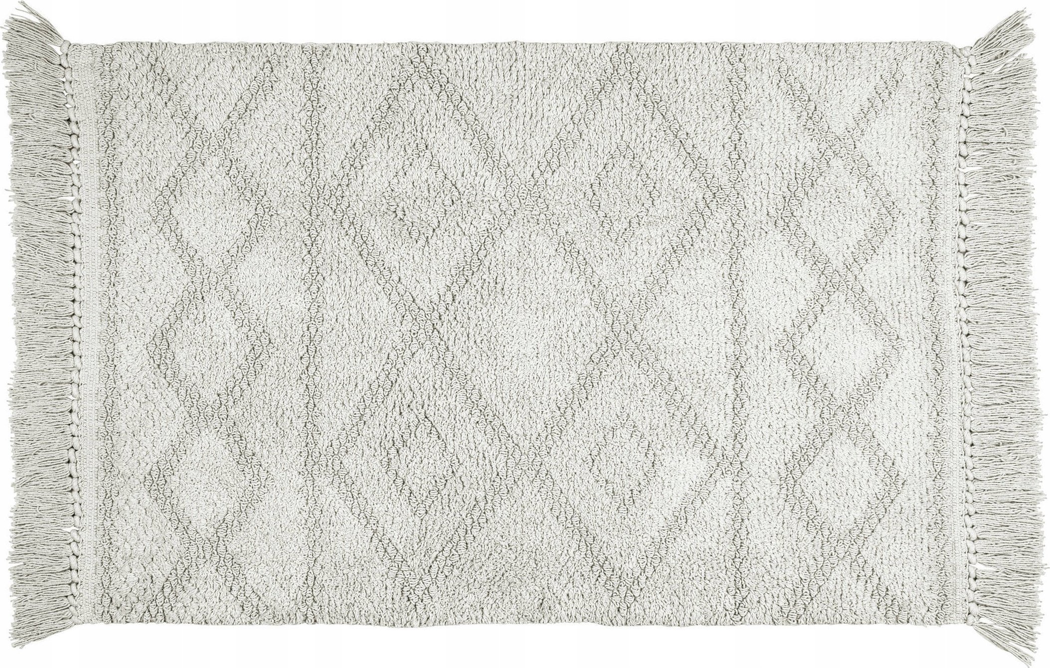 Eurofirany Dywanik łazienkowy z organicznej bawełny, 60 x 90 cm, WENKO