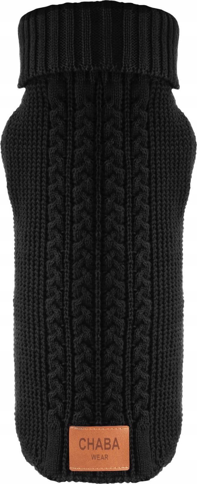 Chaba CHABA SWETEREK Z GOLFEM `S` 26cm CZARNY