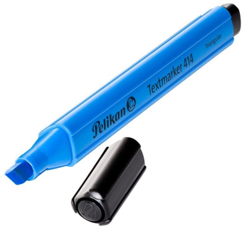 Pelikan Teksta Marker trójkątny 414 niebieski