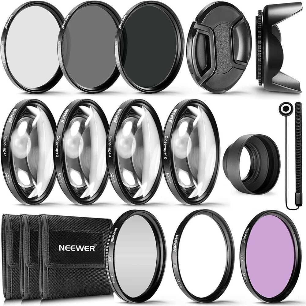 Filtr Neewer Neewer 52MM COMPLETE LENS FILTER 10087416