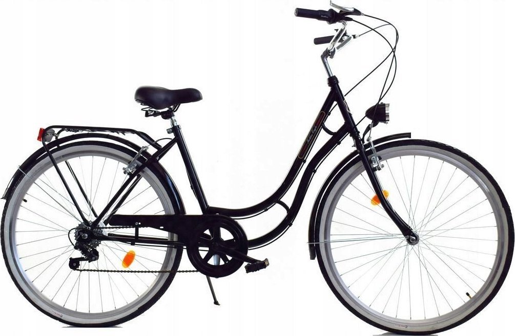 Dallas Bike Rower Dallas City Retro 28" 7spd - czarny