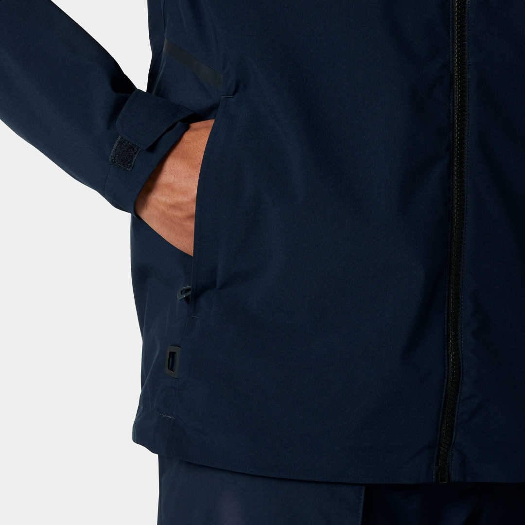 Kurtka przeciwdeszczowa Helly Hansen HP Racing Hooded Jacket 2.0 - navy