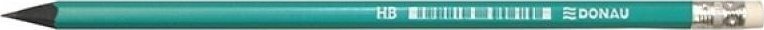 Donau Ołówek syntetyczny z gumką HB lakierowany (12szt)