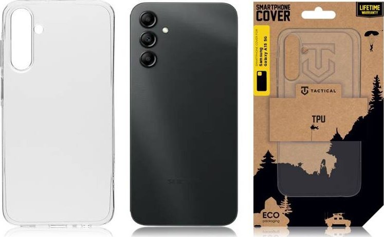 Tactical TPU Cover for Samsung Galaxy A15 5G Transparent standard