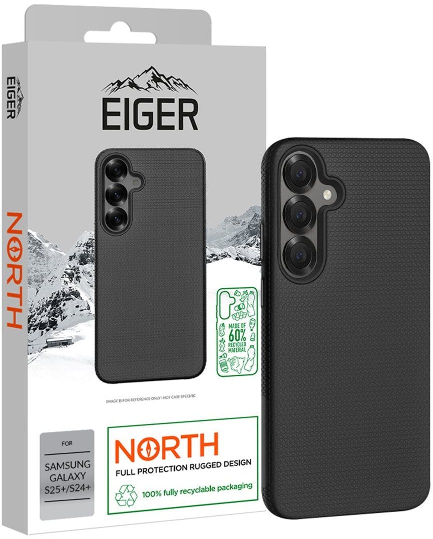 Eiger North Case Galaxy S25+/S24+ czarny