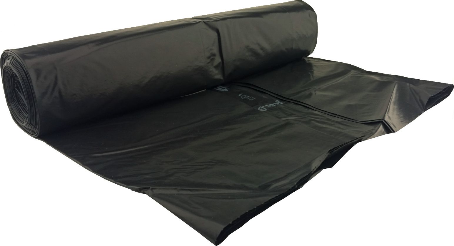 Meva Worki na odpadki śmieci grube 80 mikr. wytrzymałe rolka 5szt. - czarne 240L