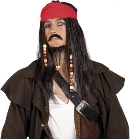Aster Peruka piracka Jack