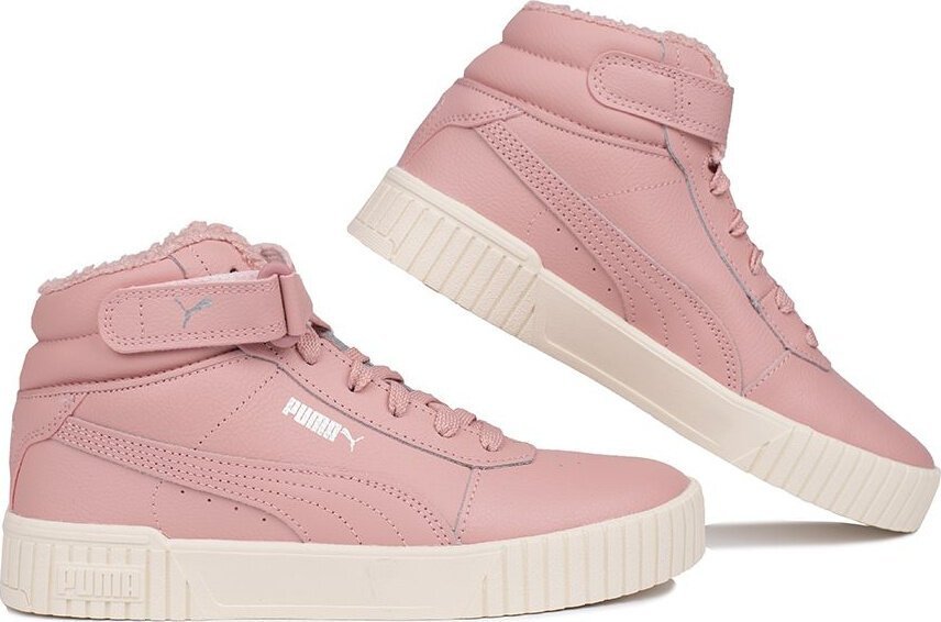 Puma Buty dla dzieci Puma Carina 2.0 Mid WTR różowe 387380 03 37