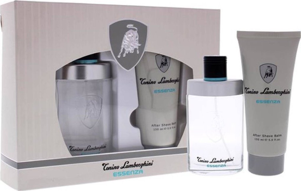 Tonino Lamborghini Essenza zestaw woda toaletowa spray 75ml + balsam po goleniu 150ml