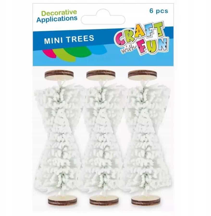 OZDOBA BN CHOINKA 7CM 6SZT ZIEL CF PBH 6/72