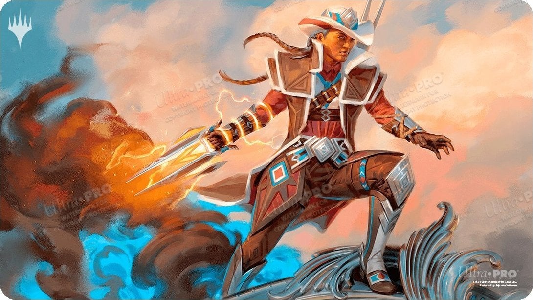 Ultra-Pro Ultra Pro: Magic the Gathering - Outlaws of Thunder Junction - Playmat - Annie Flash