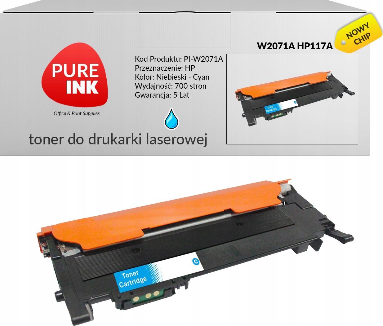 Toner Pureink Cyan Zamiennik 117A