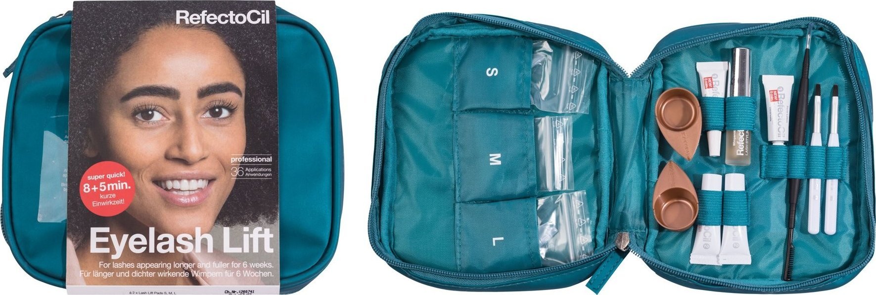 RefectoCil Zestaw liftingu na rzęsy 36 aplikacji Refectocil