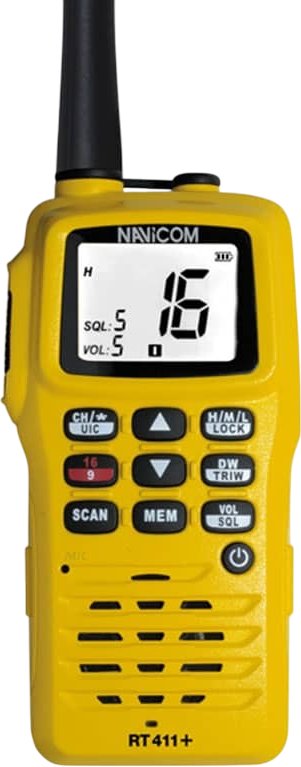 Walkie-Talkie Navicom VHF RT411 IPX6