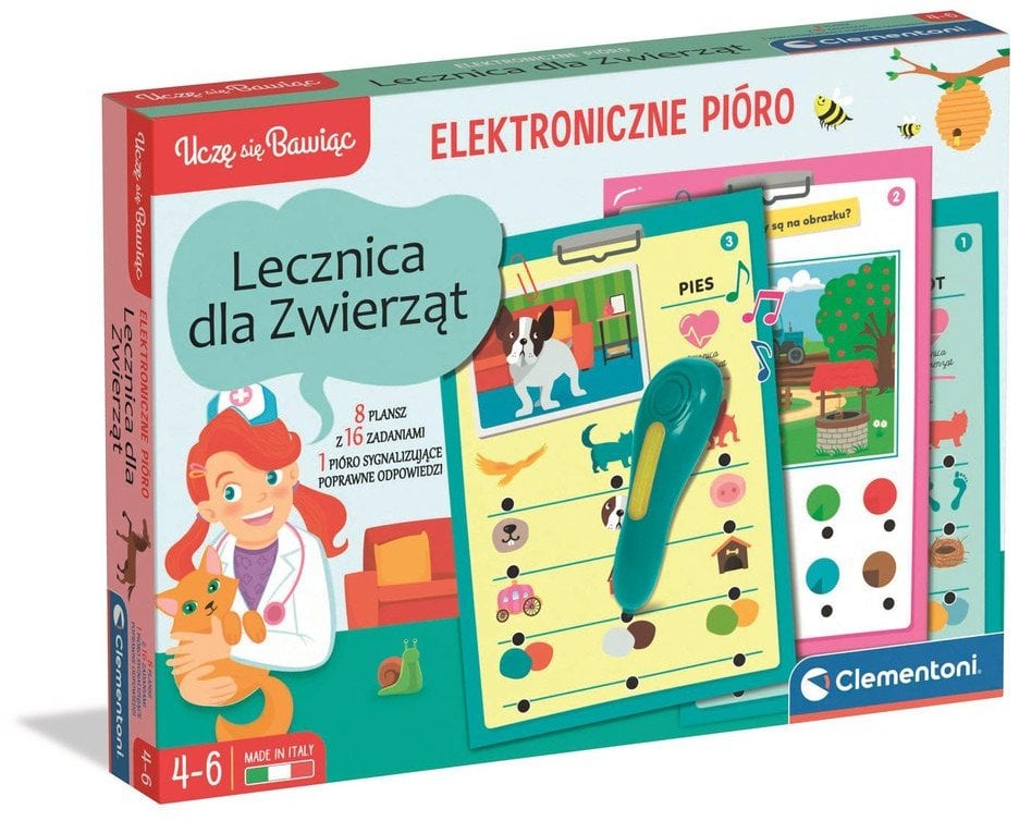 MÓWIĄCE PIÓRO 500 PYTAŃ LECZNICA DLA ZWIERZĄT - 50389