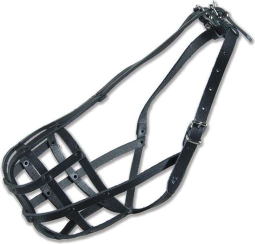 Dino Kaganiec skórzany nitowany - 32 Rottweiler Mały