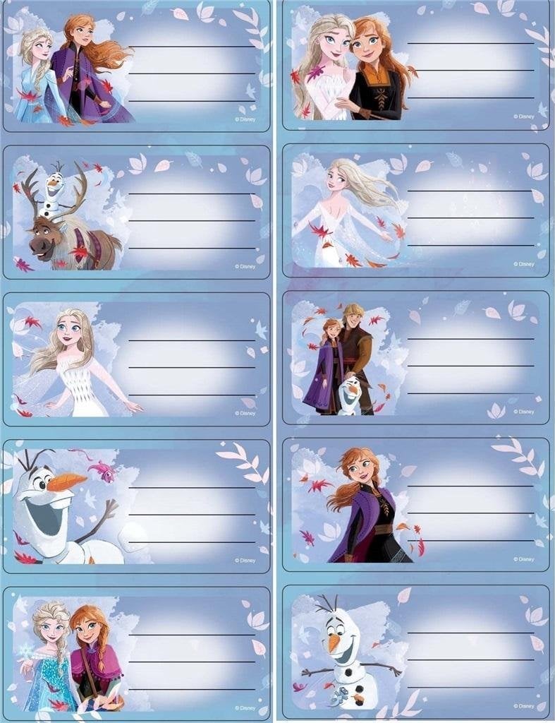 Beniamin Naklejki na zeszyty Frozen