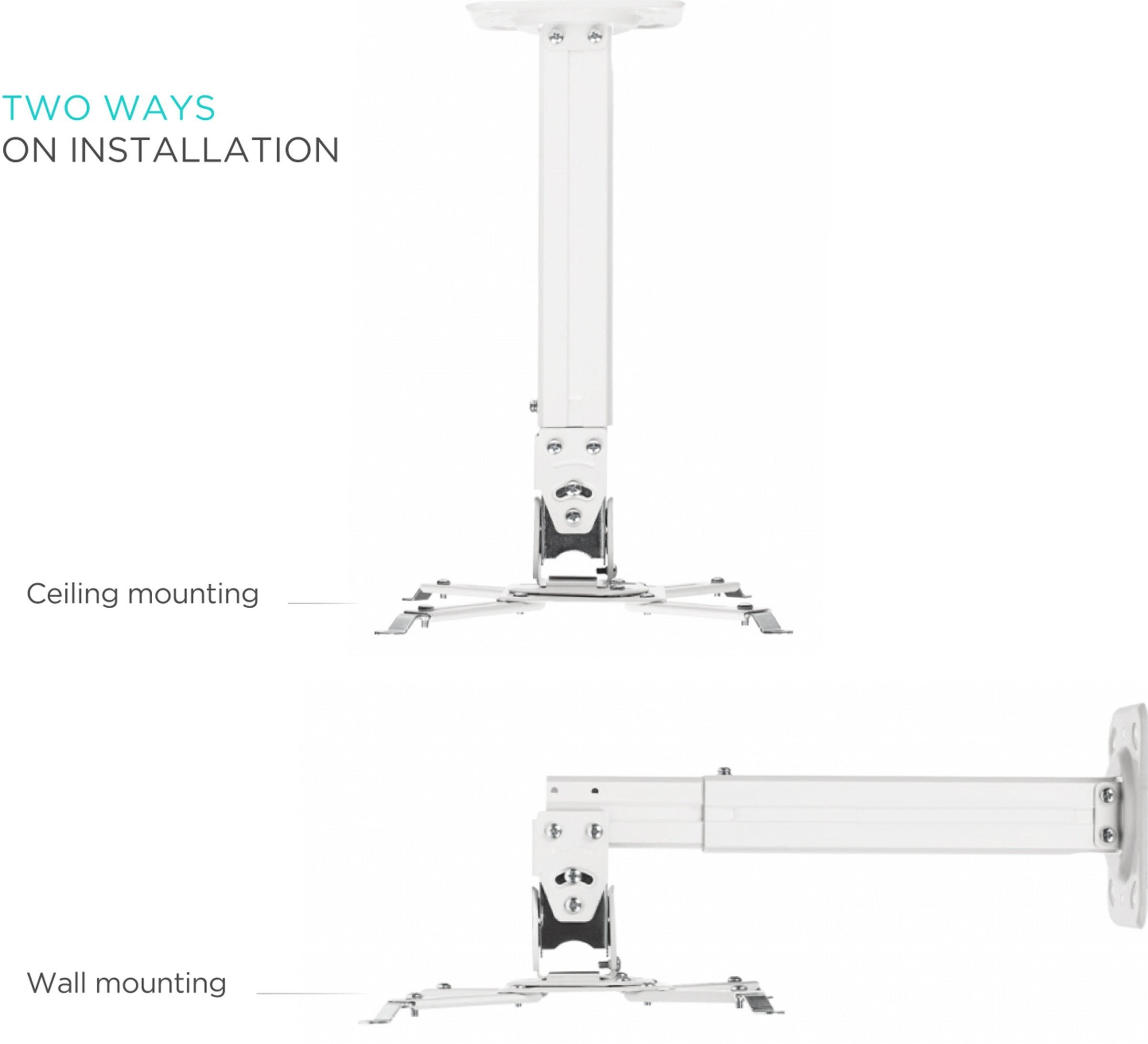 PROJECTOR ACC MOUNT/WHITE K5A-W ONKRON K5A-W (4603728440323)