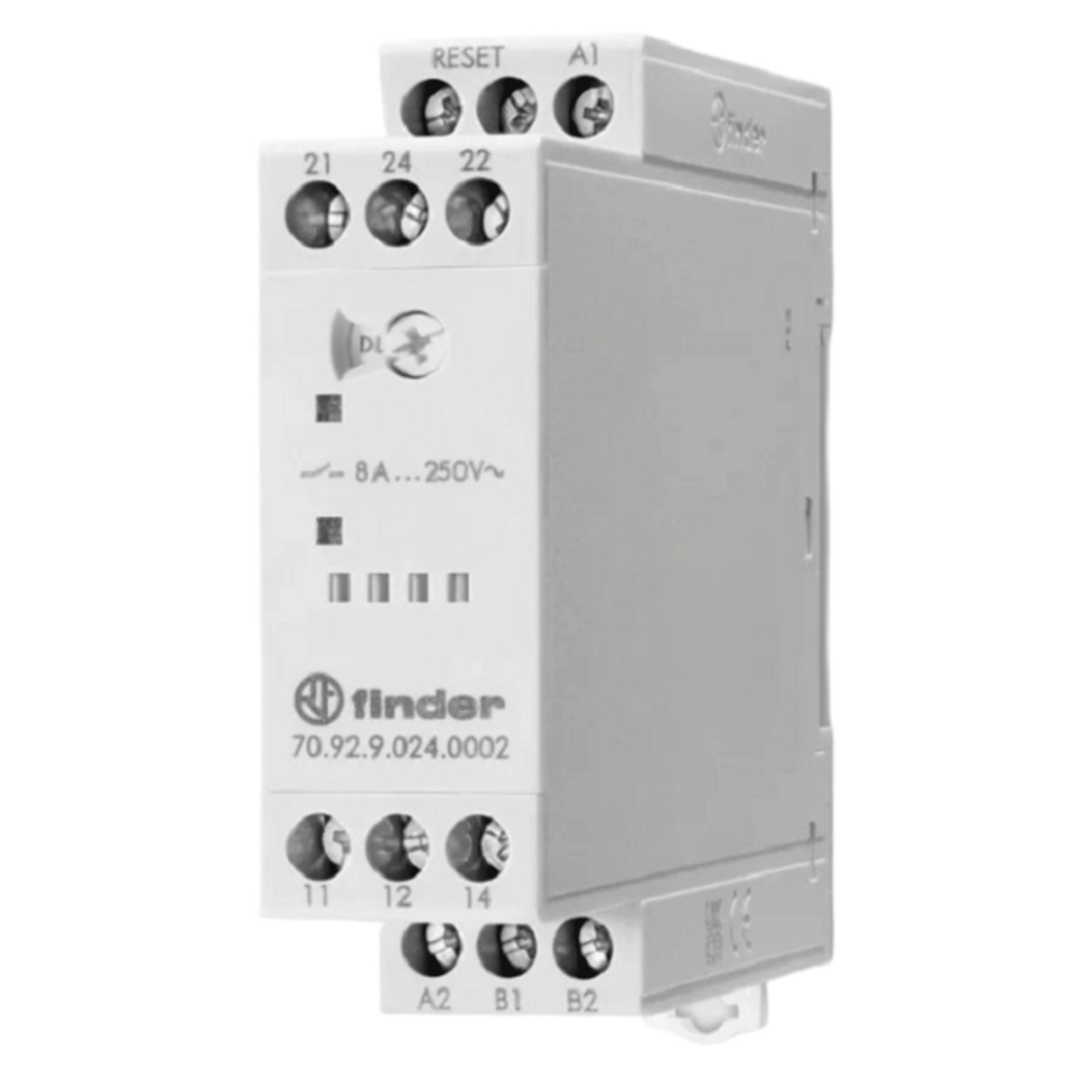 Zabezpieczenie termistorowe Przekaźnik termistorowy PTC 6 funkcji, Reset, 2 polowy, 24 VDC 70.92.0.024.0002