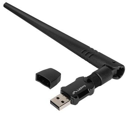 BEZPRZEWODOWA KARTA SIECIOWA WIFI LANBERG NC-0900-WIE USB 2.0 DUAL BAND AX900 1 ZEWN. ANT.