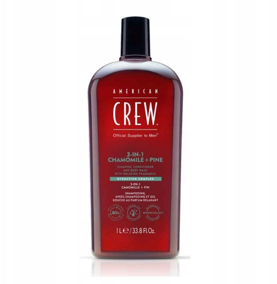 American Crew 3-in-1 Chamolie + Pine 1000 ml