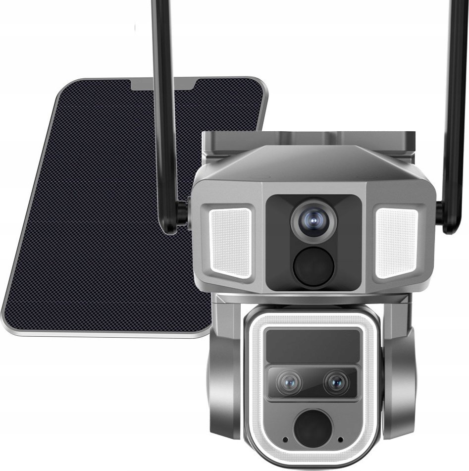 Kamera IP Medialove Kamera Medialove MS3 Combo 4G Wifi + Panel Solarny
