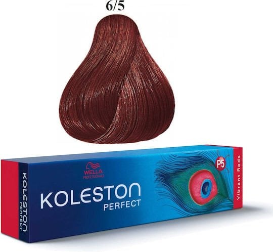 Wella Professionals Wella Professionals, Koleston Perfect, Permanent Hair Dye, 6/5 Dark Blonde Mahogany, 60 ml For Women