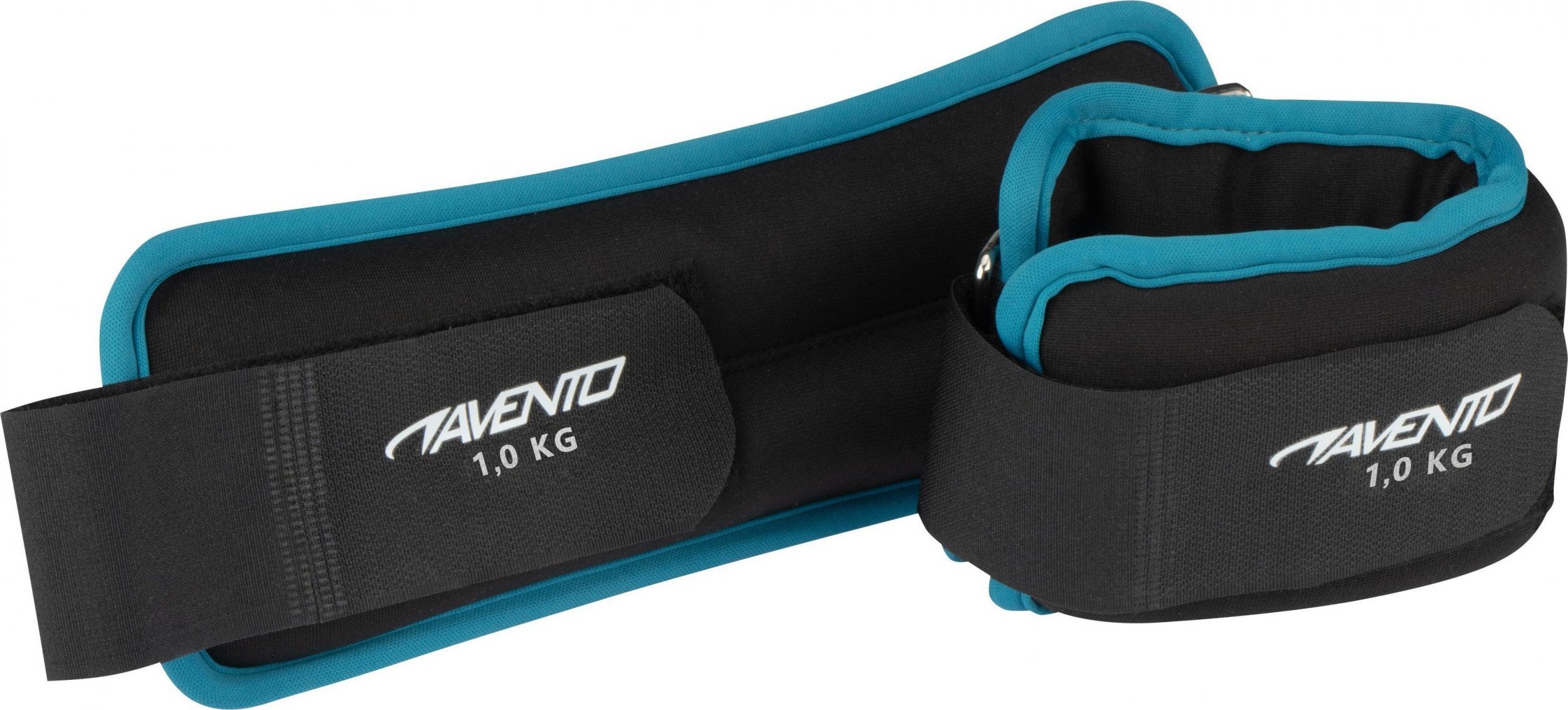 SKO Wrist/ankle weight neopreen AVENTO 41AE 2X1kg Black/Blue