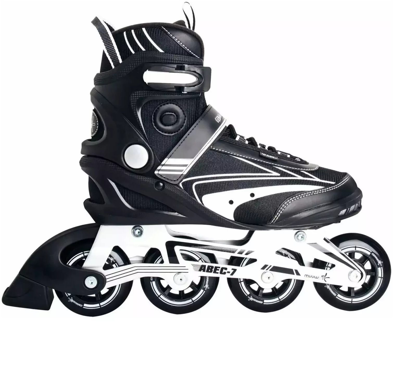 Special offer! MUUWMI roller skates SIZE 42 BLACK/WHITE AU 442