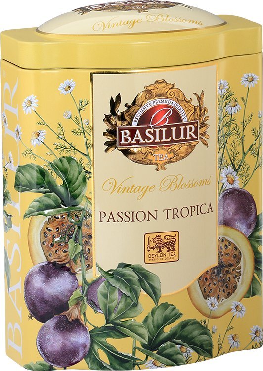 Basilur Basilur PASSION TROPICA zielona herbata PUSZKA