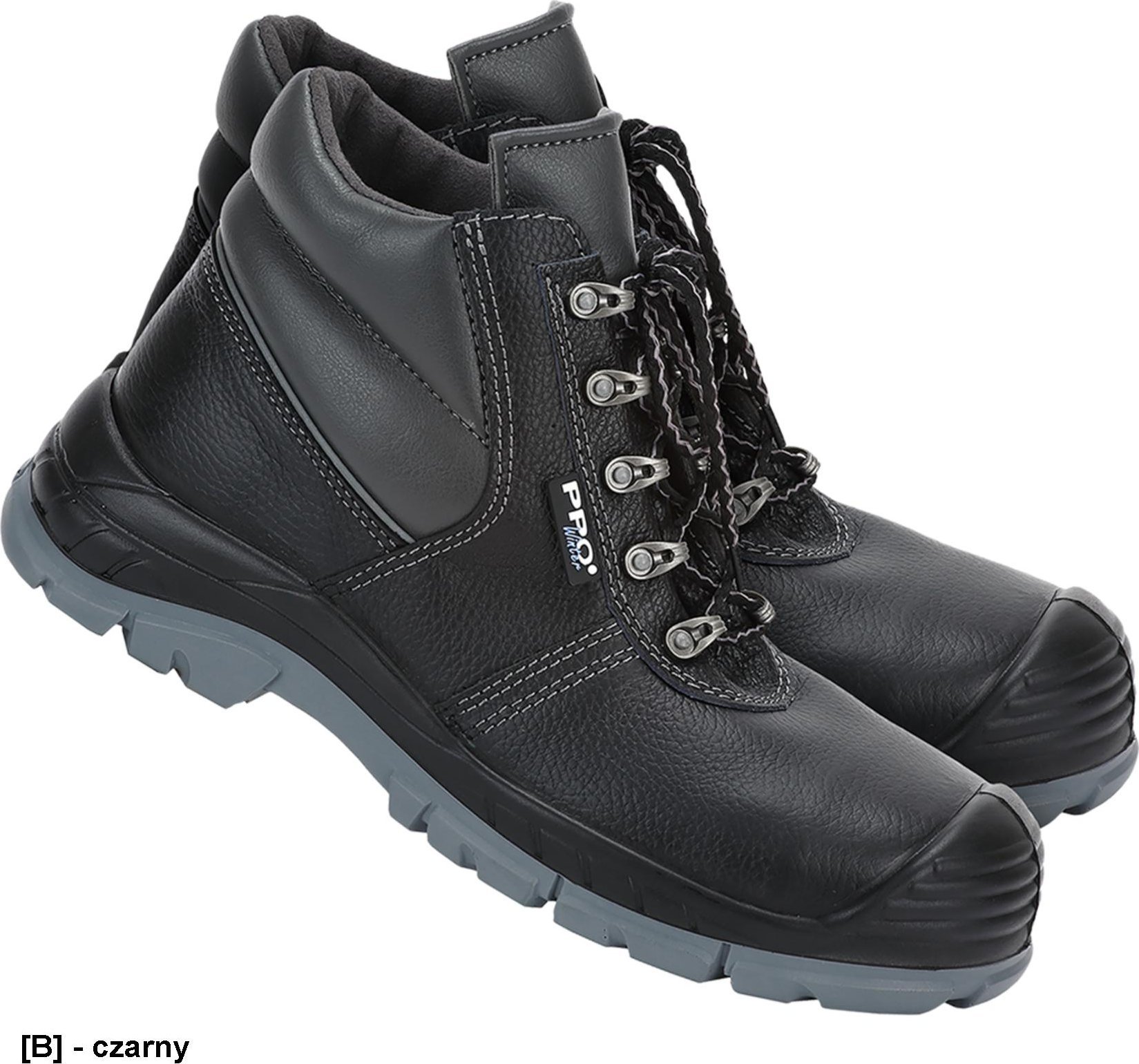 PPO BPPOT758 S3 CI SRC - skórzane rzewiki bezpieczne, ocieplane, odblask, antyelektrostatyczne, niemetalowa wkładka - METAL FREE 43