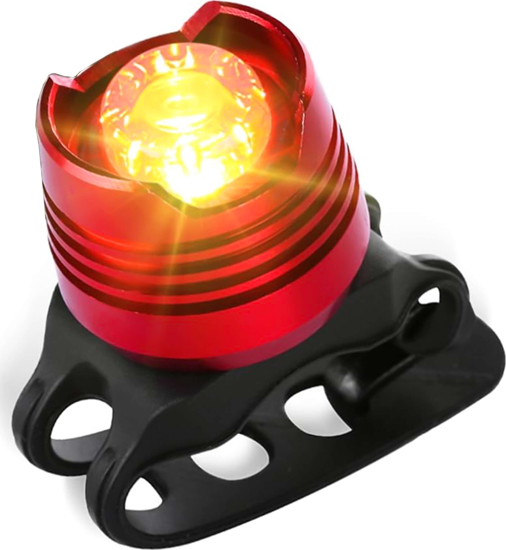 Alogy Lampka rowerowa tylna na tył roweru oświetlenie LED światełko światło tylnie czerwona aluminiowa wodoodporna IPX4 50lm Alogy