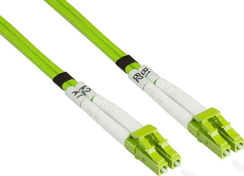 Alcasa Alcasa LW-8005LC5 kabel InfiniBand / światłowodowy 0,5 m 2x LC Zielony