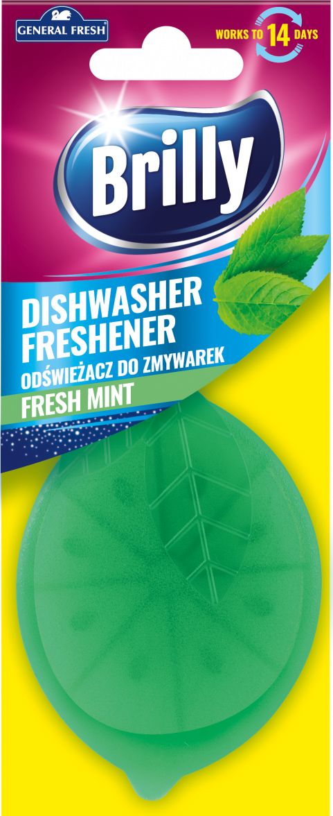 General Fresh GENERAL FRESH Brilly Fresh Mint 1szt - odświeżacz do zmywarek