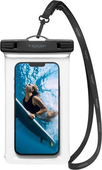 Spigen SPIGEN A601 UNIVERSAL WATERPROOF CASE CRYSTAL CLEAR