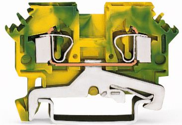 Wago Złączka 2-przewodowa 4mm2 żółto-zielona (281-607)