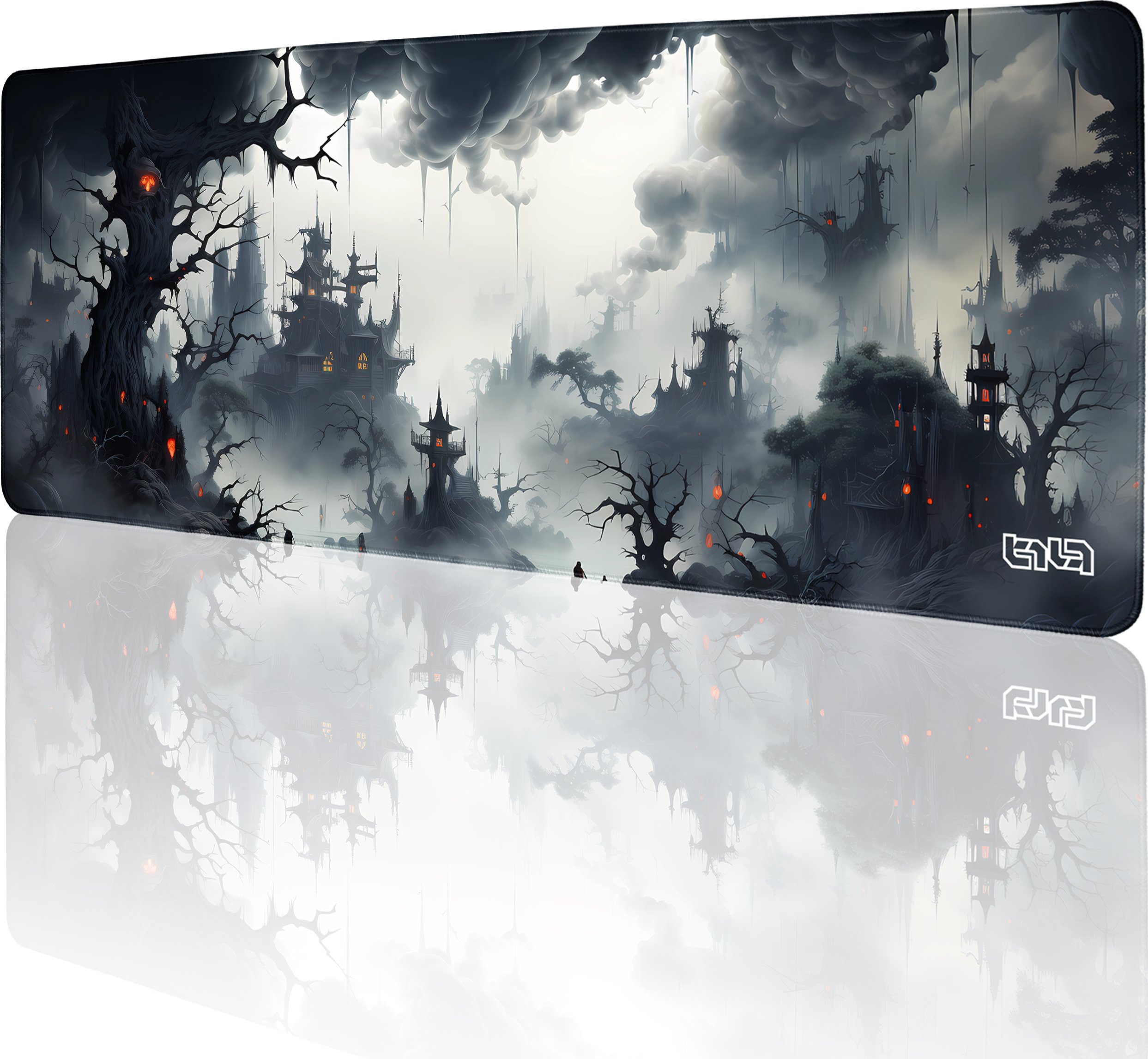 Podkładka Tilt PODKŁADKA POD KLAWIATURĘ Ciemno i Ciemniej 80x30 TILT Gamingowa XXL Duża