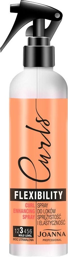 Joanna JOANNA PROFESSIONAL_Curls Flexibility spray do loków sprężystość i elastyczność 300ml