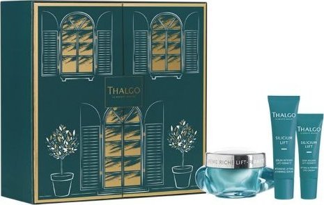 Thalgo Set Thalgo: Silicium Marine, Anti-Wrinkle, Day, Cream, For Face, 50 ml + Silicium Marine, Firming, Night, Serum, For Face, 30 ml + Silicium Mar