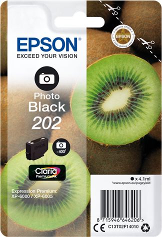 Tusz Epson Tusz 202 C13T02F14010 (Photo Black)