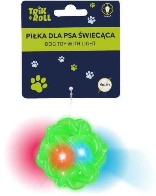 Piłka dla Psa świecąca