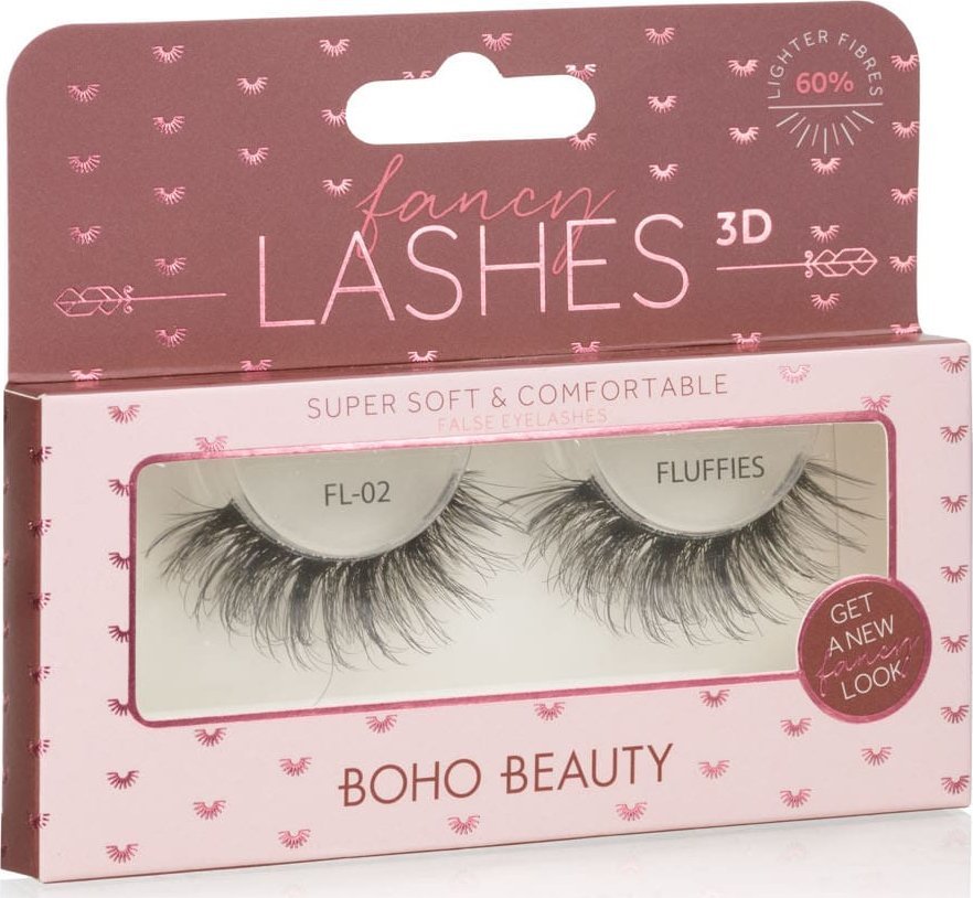 Boho Beauty Boho Beauty Sztuczne Rzęsy Fancy Look FL-02 Fluffies