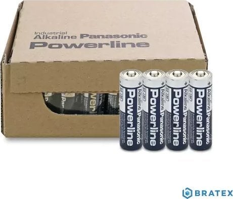 Panasonic Batterie Powerline -AA Mignon 48 sztuk w kartonie - LR6AD/4P