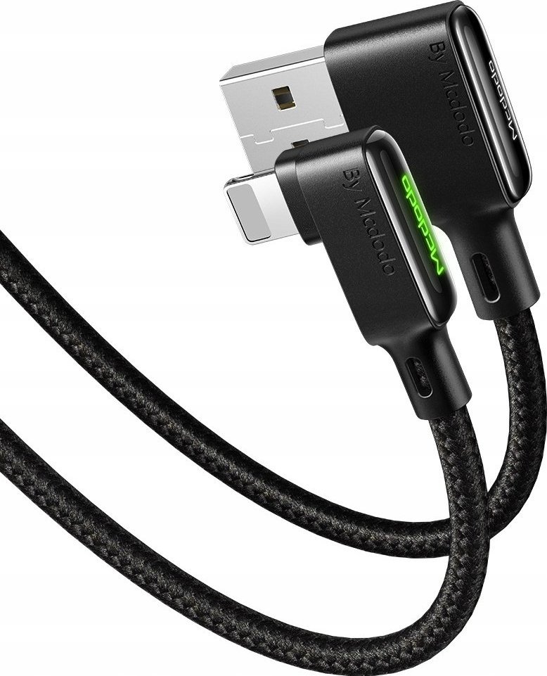 Kabel USB Mcdodo USB-A - Lightning 1.8 m Czarny (CA-7511)