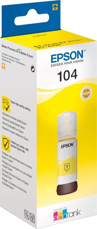 Tusz Epson Tusz Ecotank 104 Yellow